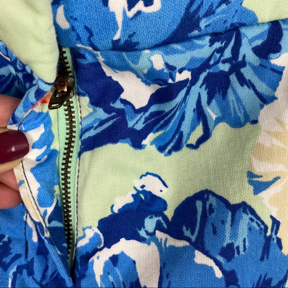 J.Crew Floral Printed Skimmer Pant Size 12 - Picture 3 of 7